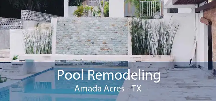 Pool Remodeling Amada Acres - TX