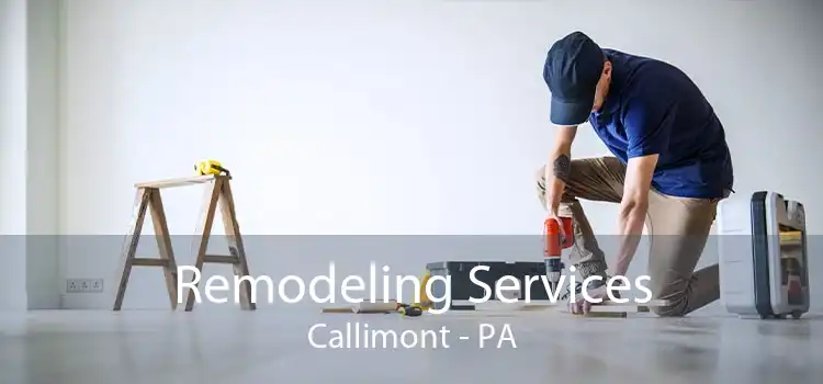 Remodeling Services Callimont - PA